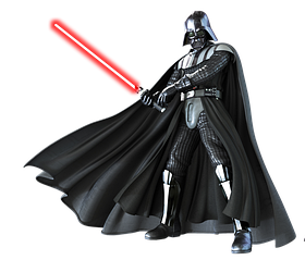 Jedi Ritter mit Lichtschwert